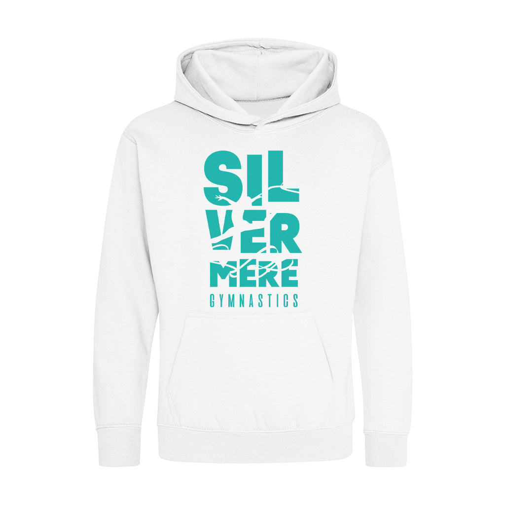 Silvermere Gymnastics Teal Logo Kids Hoodie
