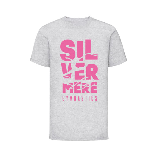 Silvermere Gymnastics Pink Logo Kids T-Shirt