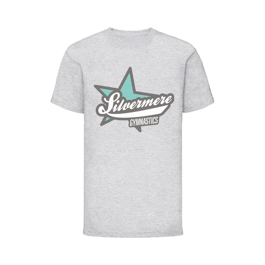 Silvermere Gymnastics Teal Star Logo Kids T-Shirt